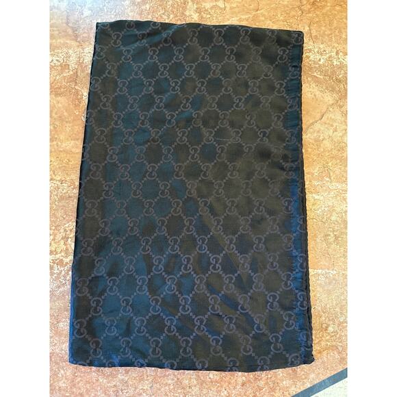 Vintage Gucci Satin 003021 GG Monogram Large 11.5” X 18” Dust Bag  GUC* - Picture 3 of 7
